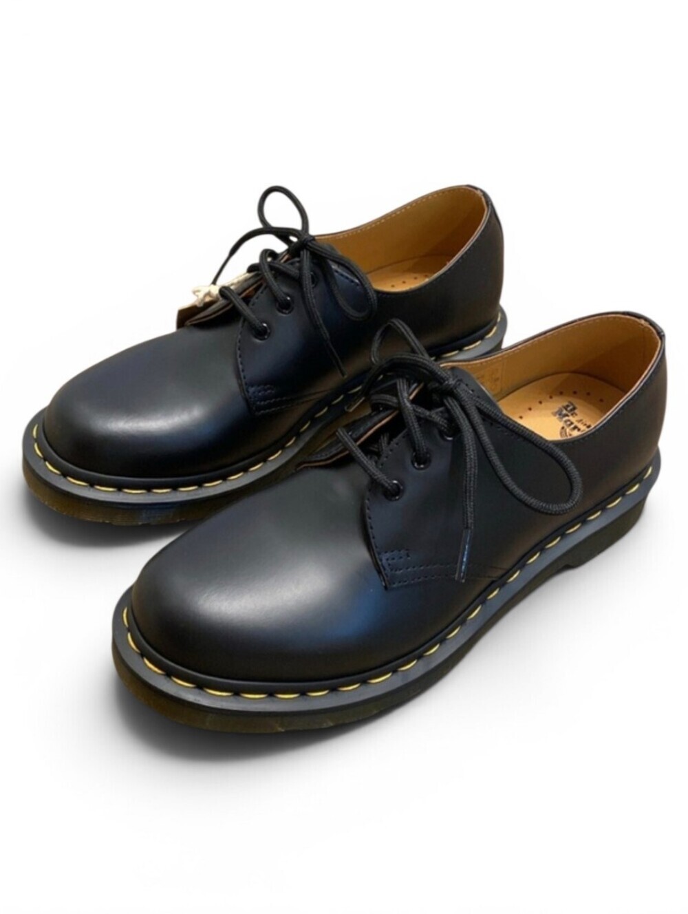 Dr. Martens 1461 Smooth Leather 3-Eye Oxford Shoes Black Women's US 8 NWT - Picture 7 of 14